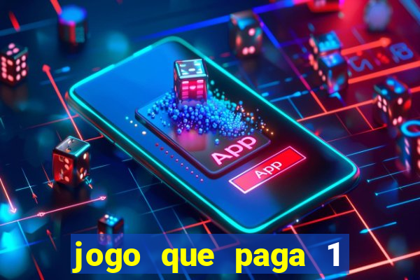 jogo que paga 1 real no pix